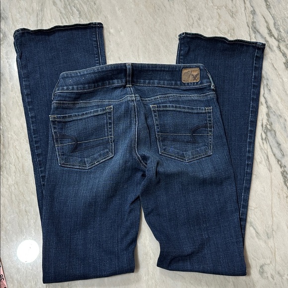 American Eagle Artist Stretch Denim Jeans size 4 Long - Picture 5 of 8